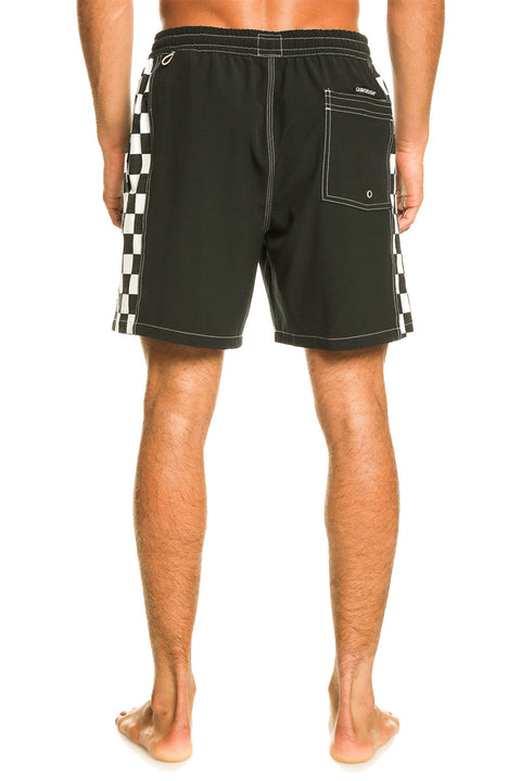 Quiksilver Original Arch 17" Volleys - Black - Back