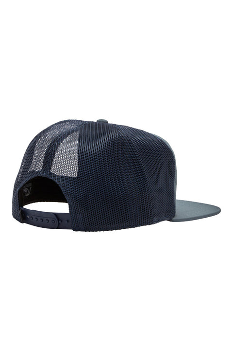Quiksilver Originals Trucker Hat - Dark Slate - Back