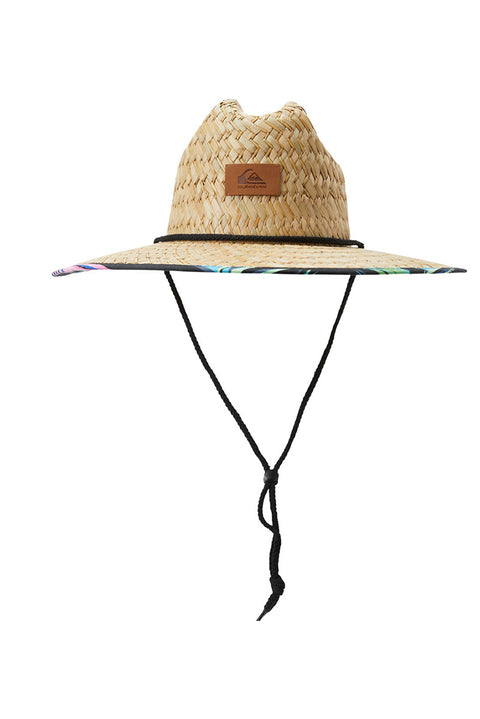 Quiksilver Outsider Straw Lifeguard Hat - Tarmac