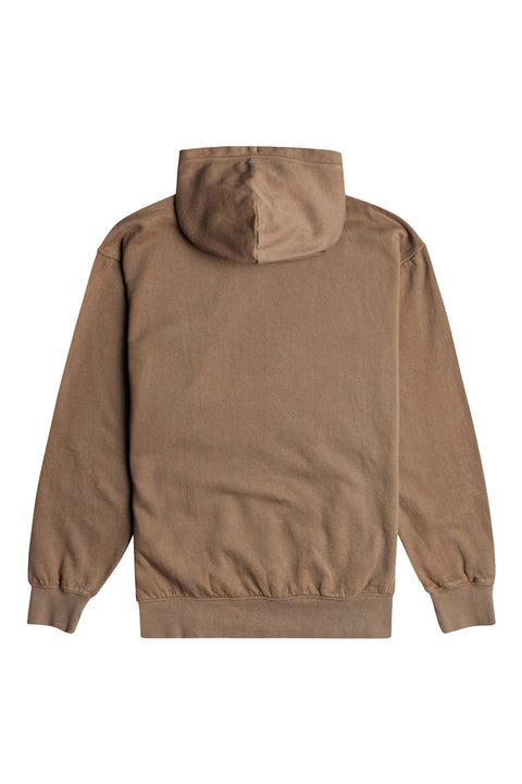 Quiksilver Slab Hoodie - Fossil - Back