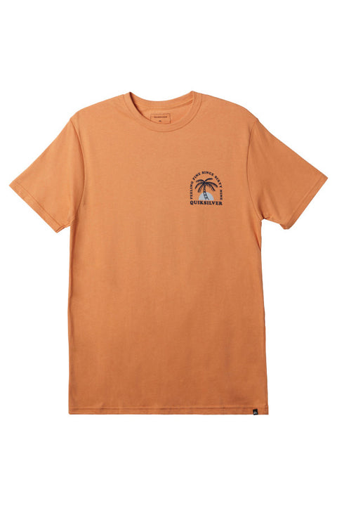 Quiksilver The Ripple T-Shirt - Copper Tan - Front