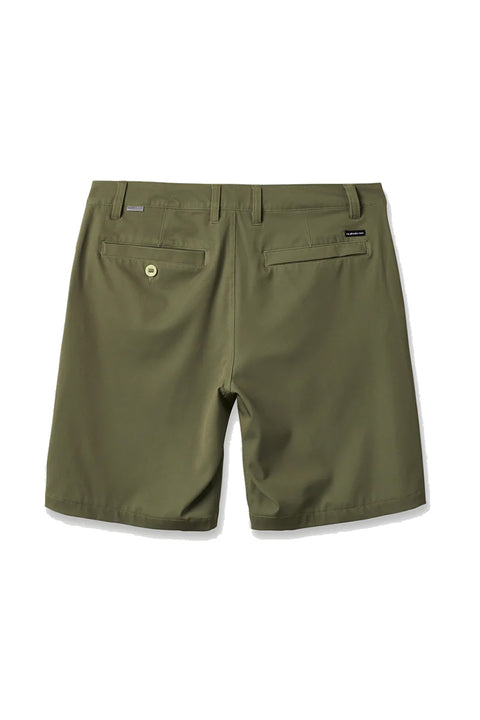 Quiksilver Union Amphibian 20" Hybrid Shorts - Aloe- Back