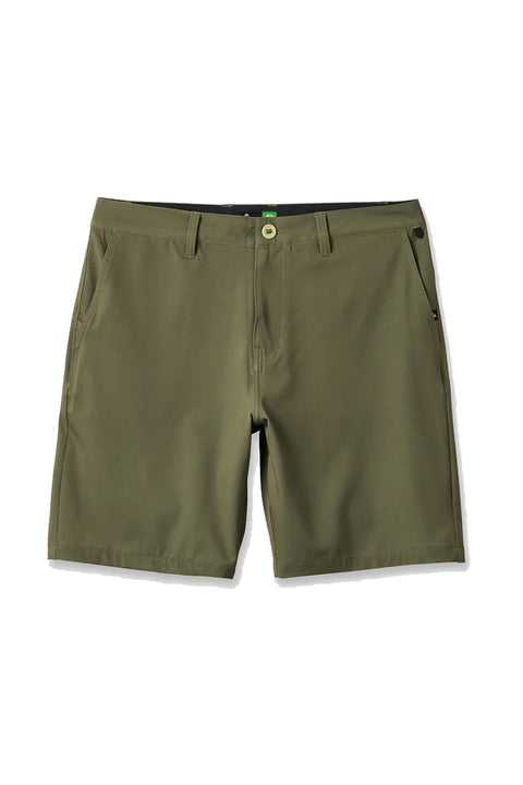Quiksilver Union Amphibian 20" Hybrid Shorts - Aloe- Front