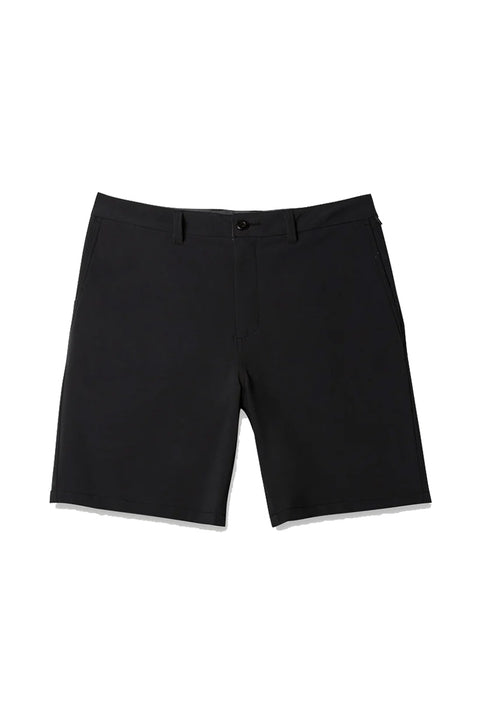 Quiksilver Union Heather 20" Amphibian Short - Black- Front