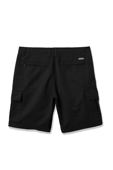 Quiksilver Waterman Maldive Atoll Cargo 20" Shorts - Black- Back