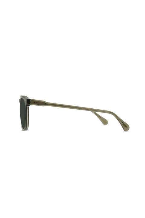 Raen Wiley Sunglasses - Cambria / Green Polarized- View of arms