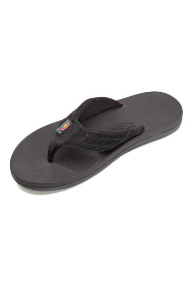 Rainbow East Cape Sandal - Black