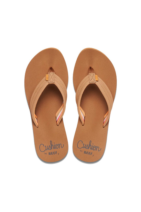 Reef Cushion Breeze Sandal - Tan / Smoothie- Top view