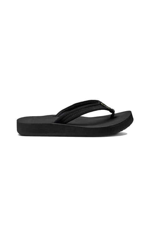 Reef Cushion Breeze Sandal - Black / Black - Side