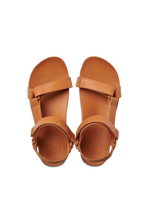 Reef Women's Cushion Rem Hi Sandal - Cognac - Top