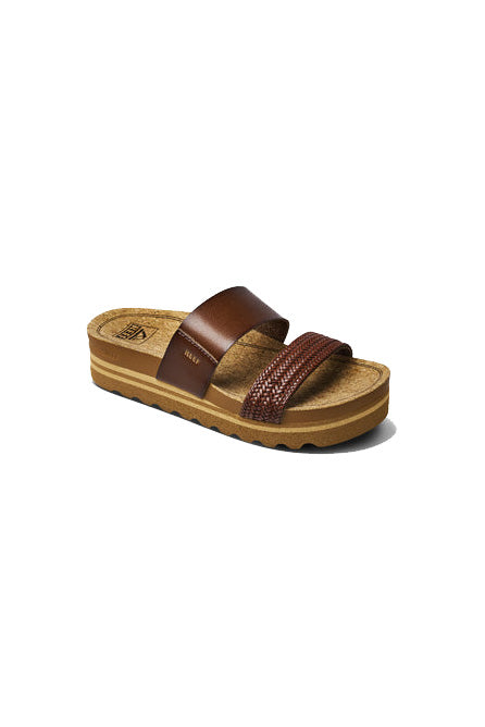Reef Cushion Vista Hi Sandal - Chocolate