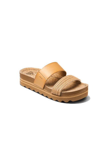 Reef Cushion Vista Hi Sandal - Natural Braid