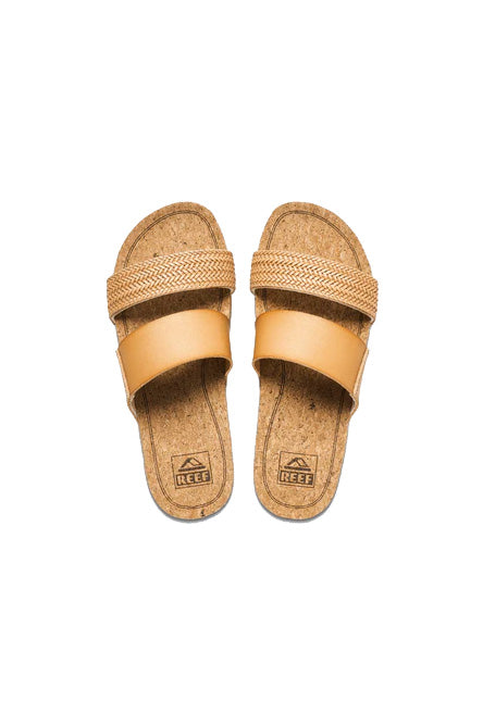 Reef Cushion Vista Hi Sandal - Natural Braid - Top