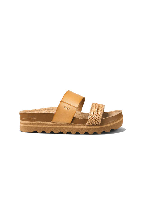 Reef Cushion Vista Hi Sandal - Natural Braid - Side