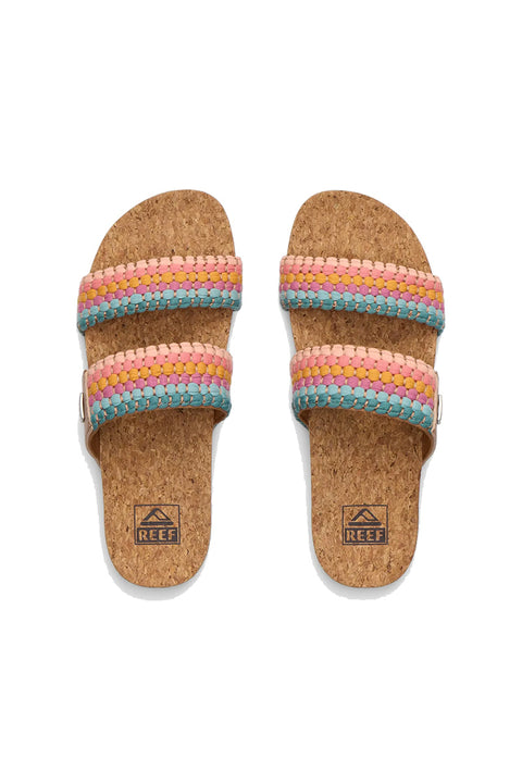 Reef Cushion Vista Sandal - Sherbet Multi- Top view