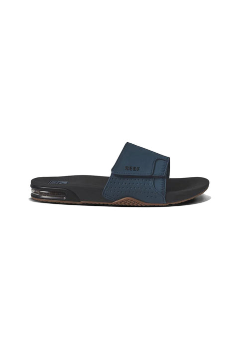 Reef Fanning Slide Sandals - Orion / Black - Side