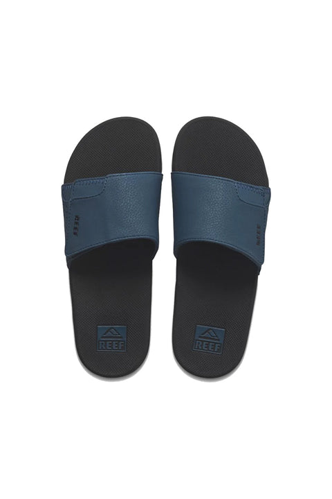 Reef Fanning Slide Sandals - Orion / Black - Top