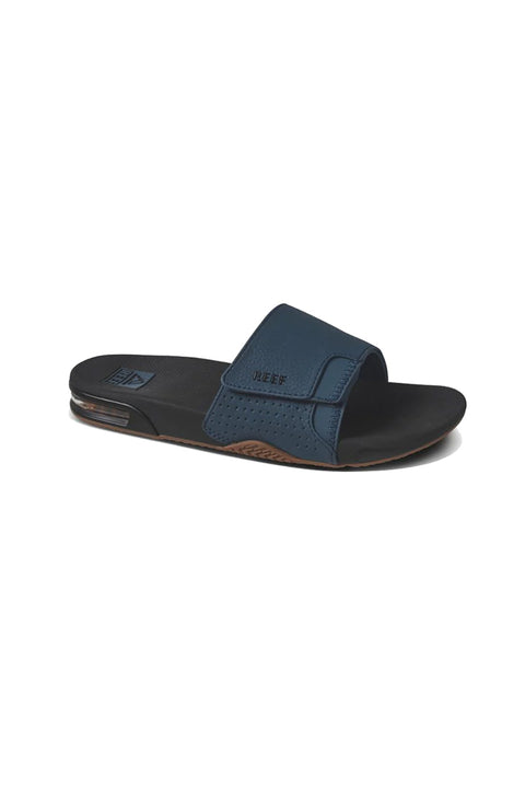 Reef Fanning Slide Sandals - Orion / Black