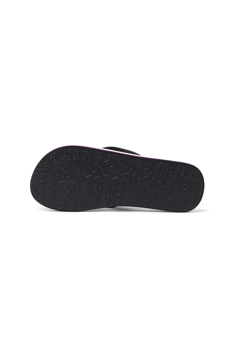Reef Kids Ahi Sandal - Pink / Black Floral- Bottom
