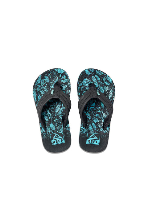 Reef Kids Ahi Sandal - Aquifer Palm - Top