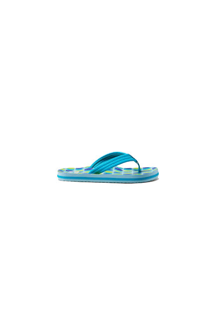 Reef Kids Ahi Sandal - Blue Fish - SIde