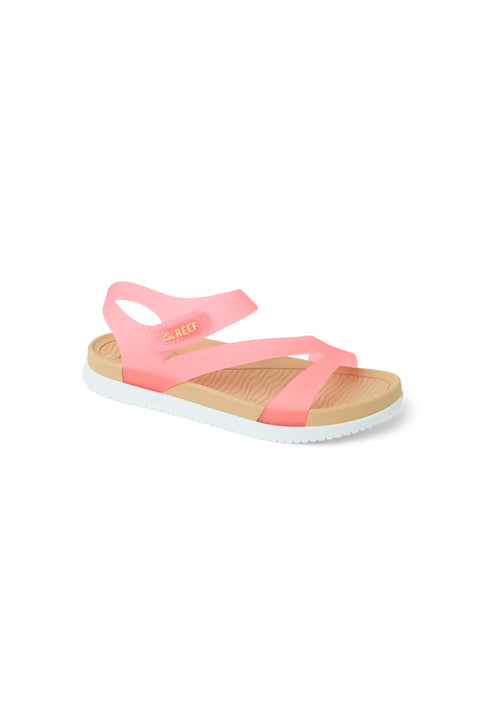 Reef Kids Cali Coastin Sandal - Glitter Pink- Front