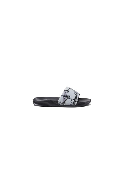 Reef Kids One Slide - Grey Camo Shark - Side