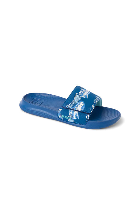Reef Kids Salty Slide - Royal Sharks- Front 2