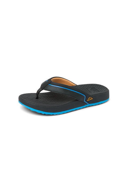 Reef Kids Windswell Sandal - Black / Blue- Front