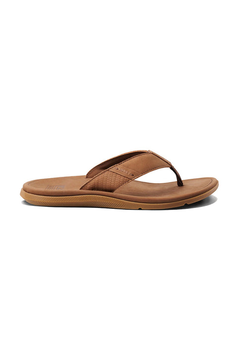 Reef Leather Santa Ana Sandal - Brown - Side