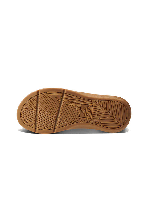 Reef Leather Santa Ana Sandal - Brown - Bottom