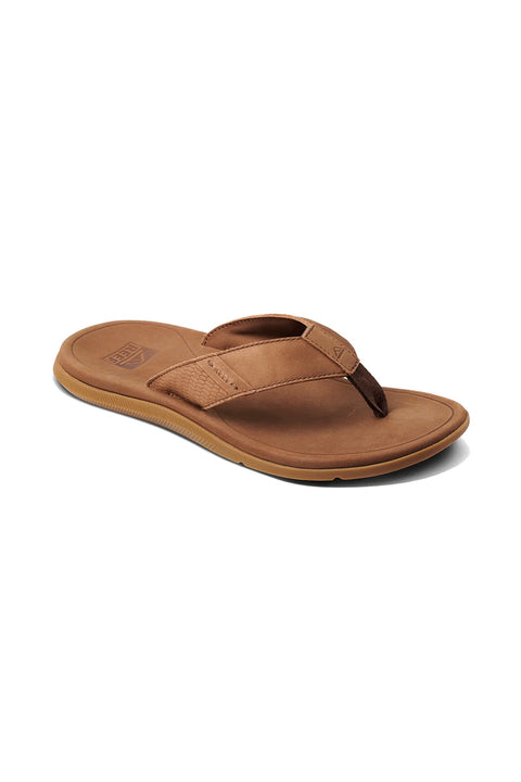 Reef Leather Santa Ana Sandal - Brown