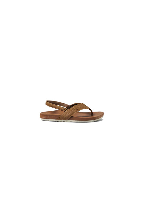 Reef Little Cushion Phantom Sandals - Tan - Side