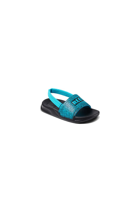 Reef Little One Slide Sandal - Blue Coral