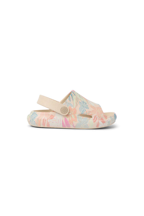 Reef Little Rio Slide Sandal - Apricot Multi- Side