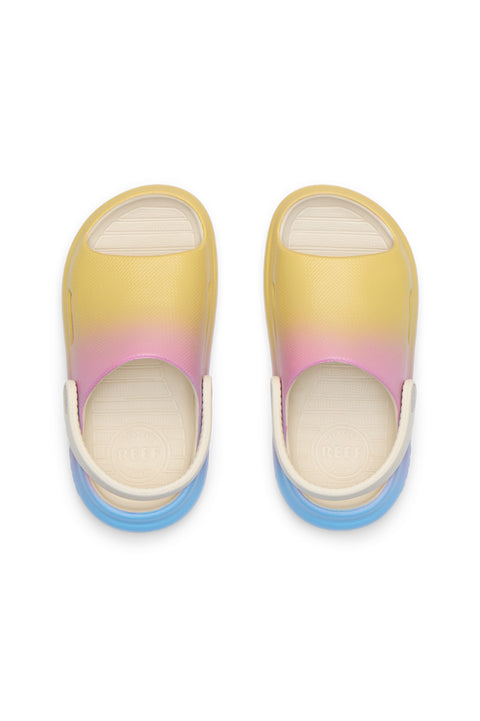 Reef Little Rio Slide Sandal - Blue Ombre- Top View