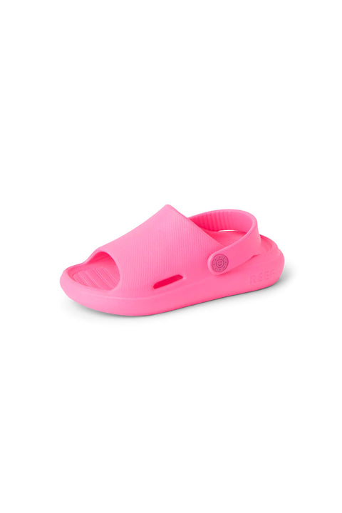 Reef Little Rio Slide Sandal - Hot Pink- Front