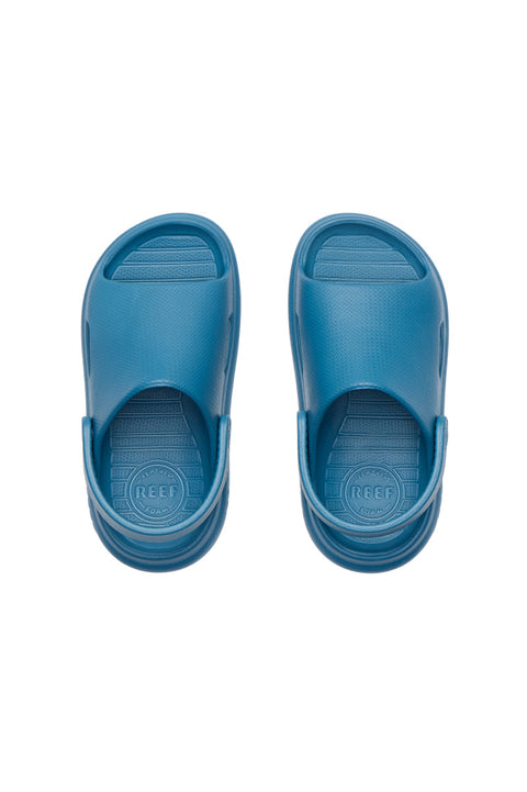 Reef Little Rio Slide Sandal - Navy- Top view