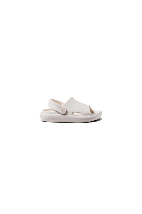 Reef Little Rio Slide - Whisper White - Side View