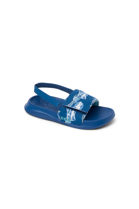 Reef Kids Little Salty Slide - Royal Sharks- Front 2