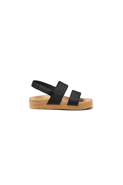 Reef Little Water Vista Sandals - Black / Tan - Side