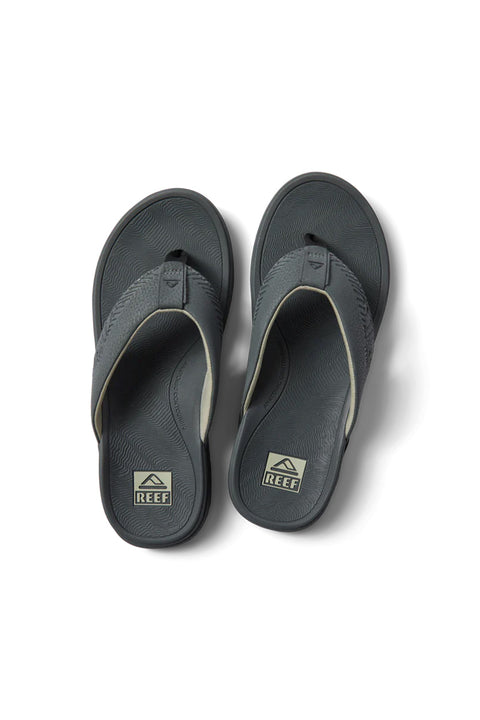 Reef Offshore Sandal - Grey / Black / Tan- Top view