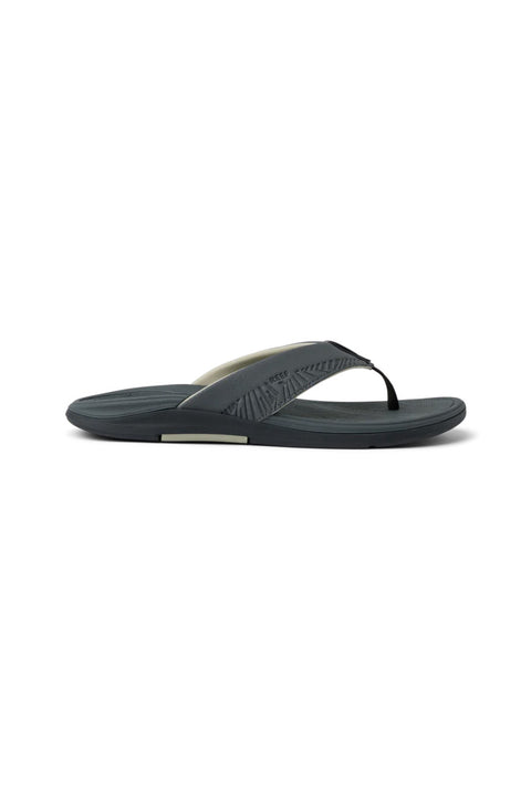Reef Offshore Sandal - Grey / Black / Tan- Side