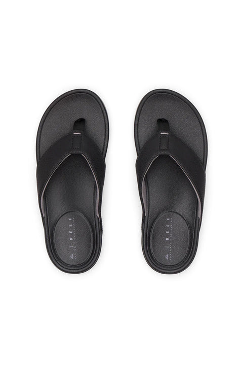 Reef Phantom Bonzer Sandal - Black / Gum- top view