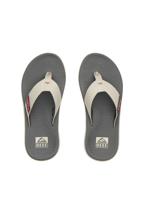Reef Santa Ana Sandal - Tan / Grey / Maroon- Top view