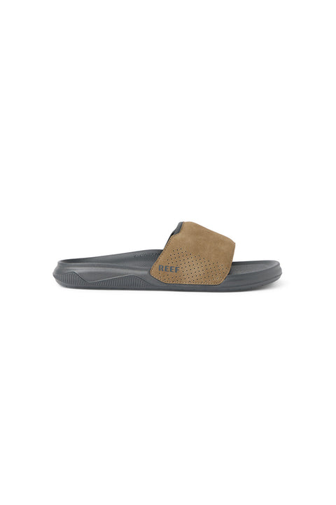 Reef Tailslide Sandal - Grey / Tan- Side
