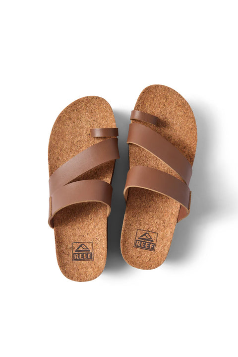 Reef Vista Hi Layla Sandal - Chocolate- Top view