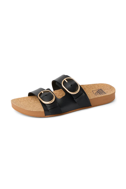 Reef Vista Kara Sandal - Black- Front