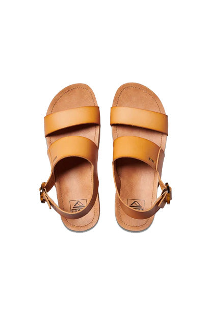 Reef Women's Vista Hi Buckle Sandal - Natural - Top