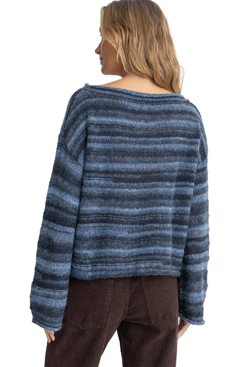 Rhythm Baklava Knit - Navy- Back